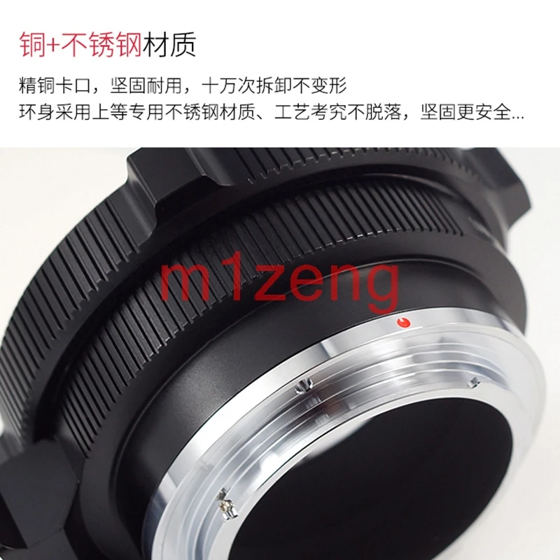 PL-EOSR Adapter Ring for Arri Arriflex PL CP2 PK6 movie Lens to canon EOSR RP EOS.R RF mount full frame camera