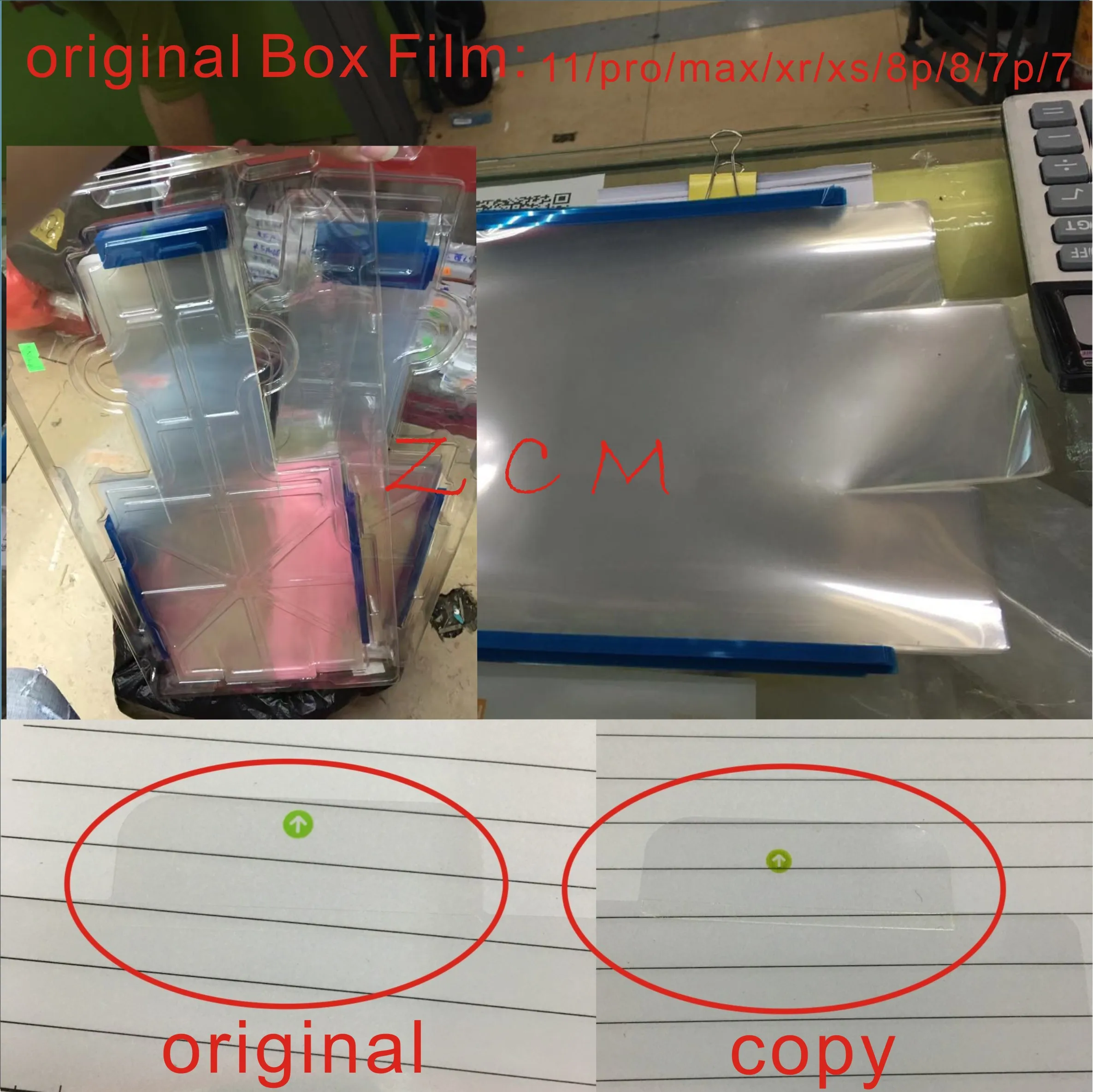 

100pcs Original US/UKversion Plastic film Packing Envelope membrane For iphone 11pro 8 8Plus XS MAX package new box with seal