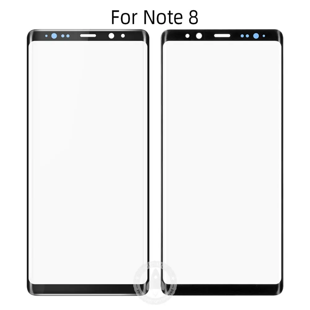 ORI с OCA внешняя стеклянная передняя панель для SAMSUNG Galaxy S8 S8 Plus Сенсорная панель S9 S9 Plus Galaxy S10 S10 Plus Note 8 9 10 - Цвет: Note 8
