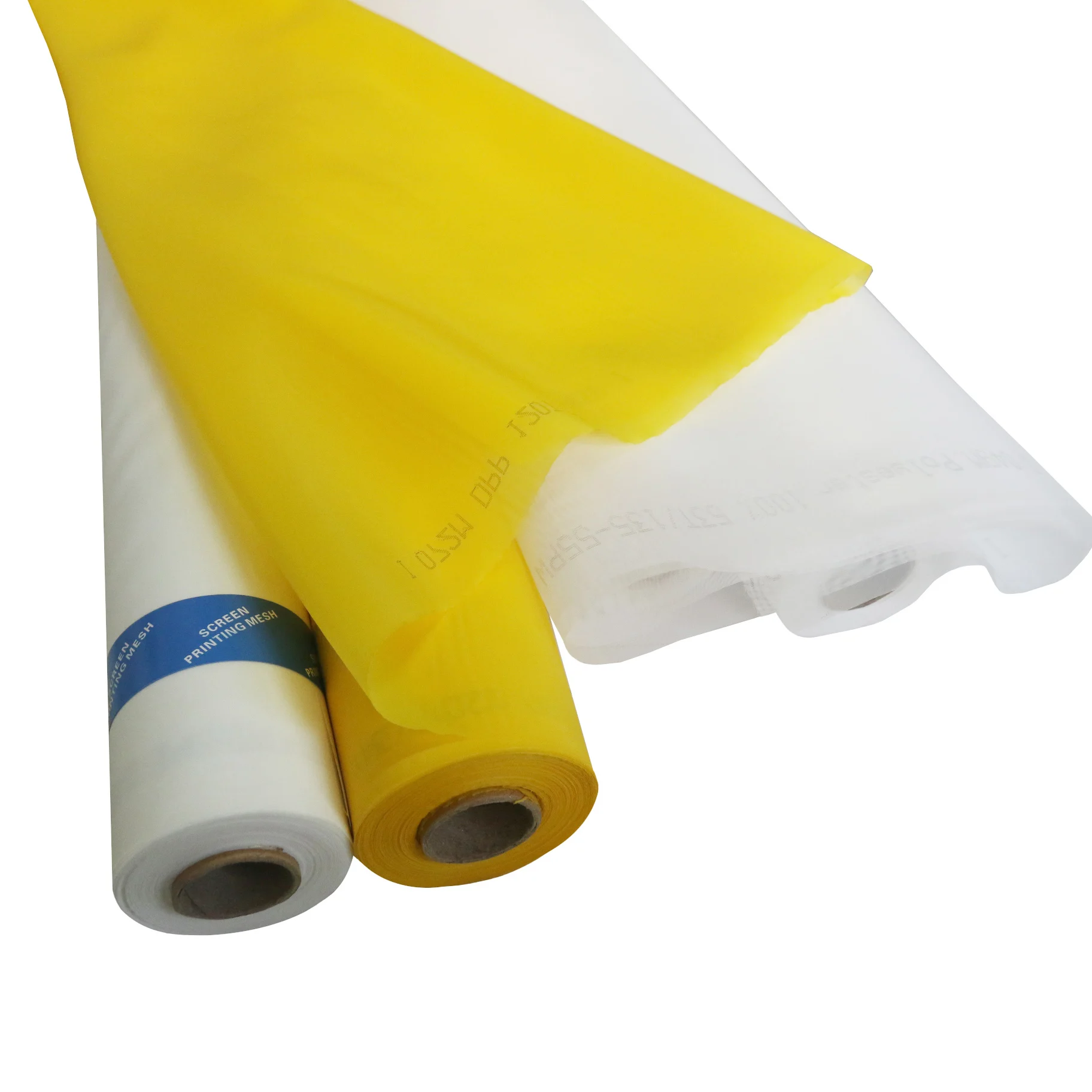 

Wholesale 10 Meter Silk Screen Printing Mesh 140T 140T 355Mesh 34UM White Yellow Polyester Screen Printing Mesh Fabric Tools