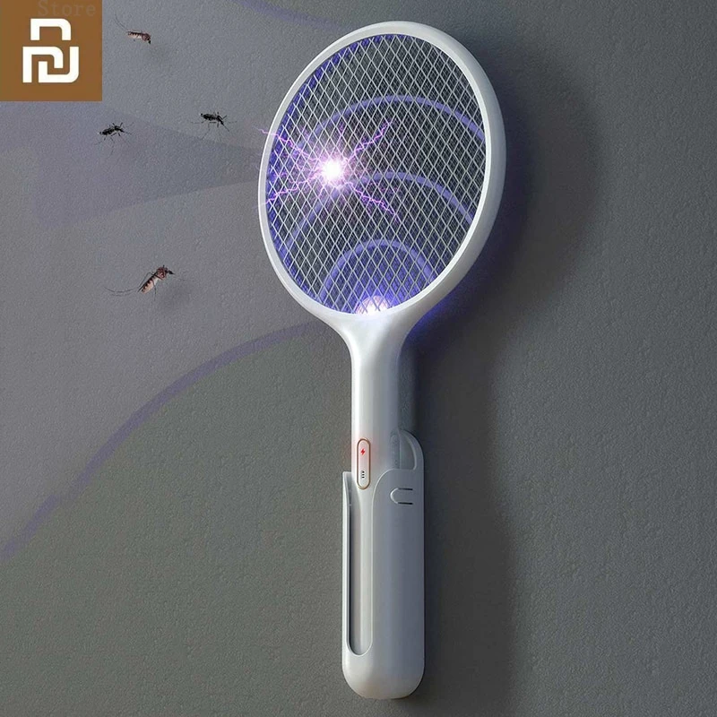 Мухобойка Xiaomi Youpin электрическая светодиодная настенная | Электроника