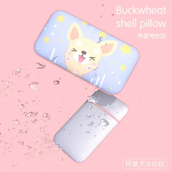 

baby pillow Newborn Baby Support Cushion Pad summer cool kids sleep pillow Buckwheat Filling Breathable Comfortable BHS033
