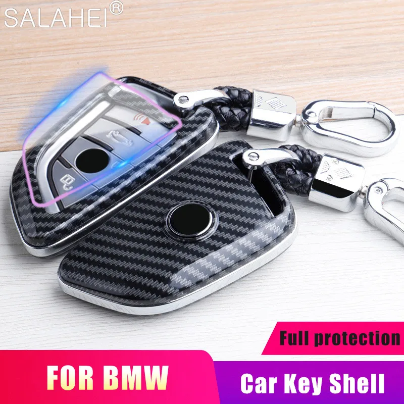 

ABS Car Smart Remote Key Case Cover Shell Protection For BMW X5 F15 X6 F16 G30 7 Series G11 X1 F48 F39 Auto Internal Accessories