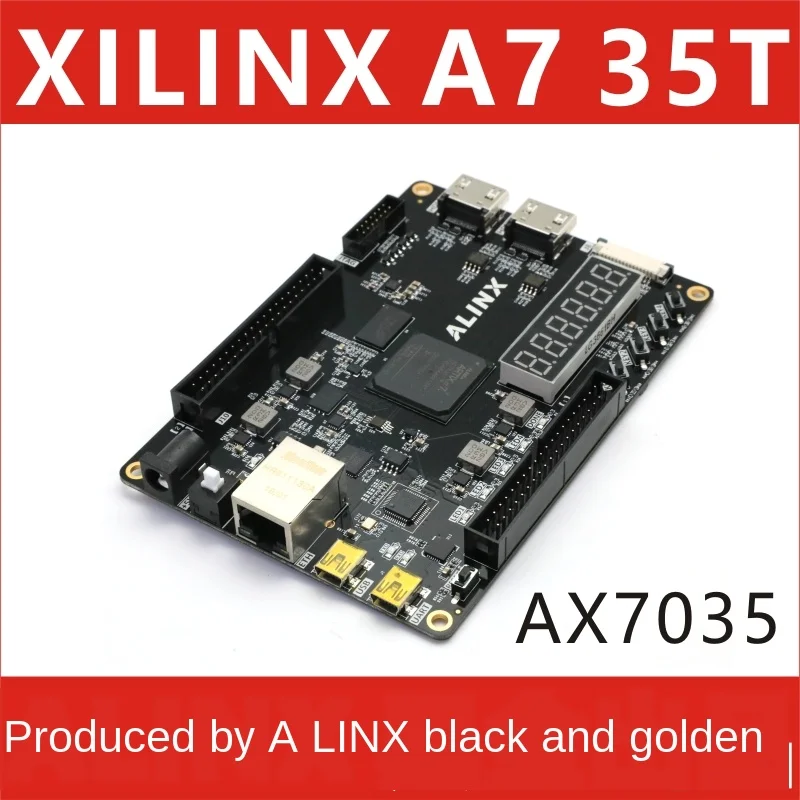 Alinx XILINX FPGA Black Gold и board Artix 7 A7 XC7A35 спутник видеоруководства AX7035|Органайзеры для