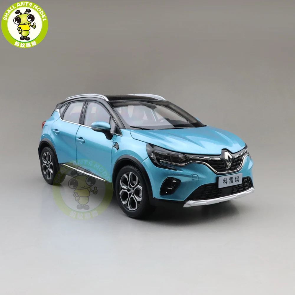 1/18 Китай Renault CAPTUR литая под давлением модель автомобиля игрушка джип мальчики девочки Коллекция подарков
