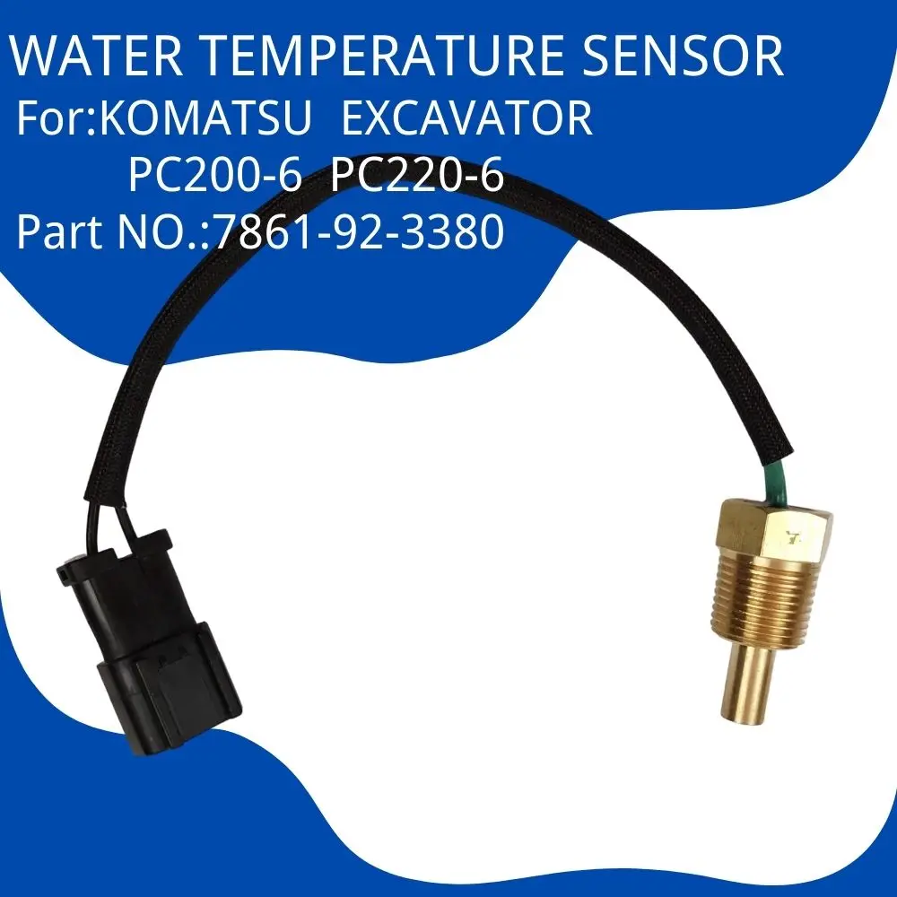 7861-92-3380 экскаватора Температура воды Сенсор для мини-экскаватора KOMATSU PC200-6 220-6