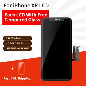 

10 Piece Fast DHL Shipping Replacement Touch Screen Assembly LCD Display For iPhone XR