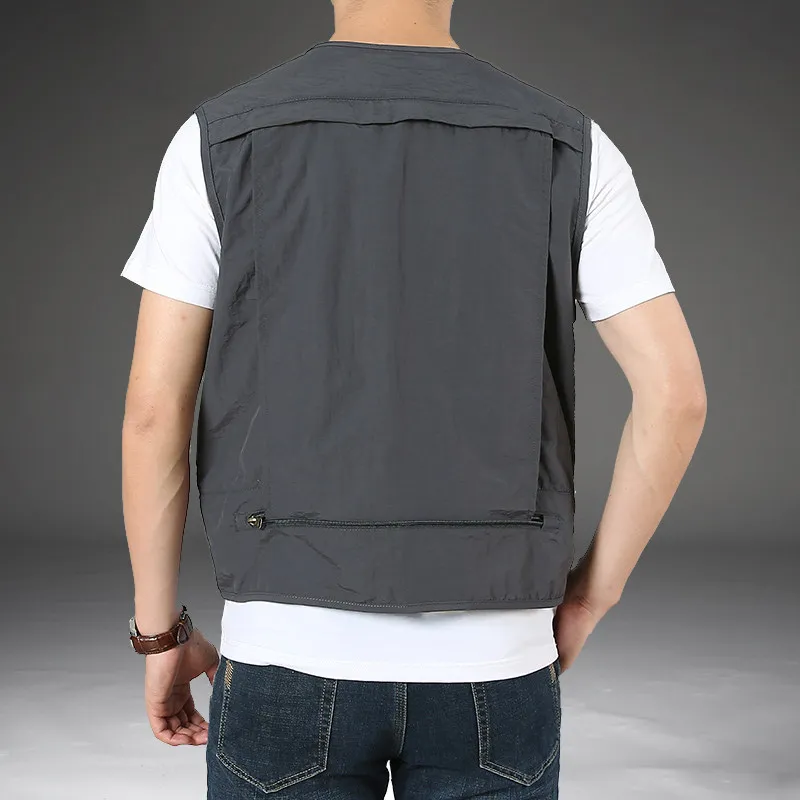 Outdoor Photography Vest, Men's Sleeveless Jacket