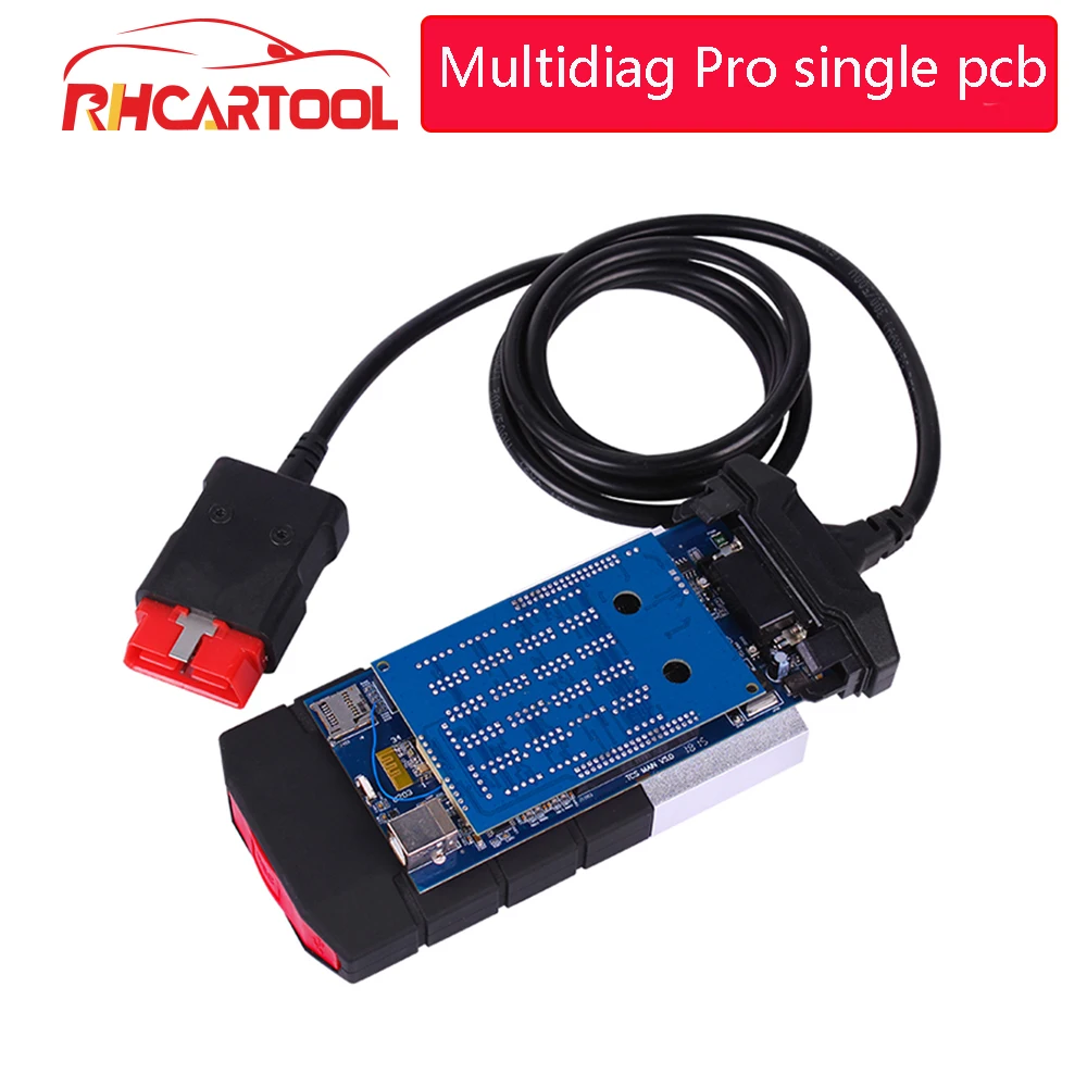 OBD2 инструмент PRO Plus Bluetooth. R1 R3 программное обеспечение как Multidiag pro OBD2 Авто сканер автомобили Грузовики OBDII диагностический инструмент