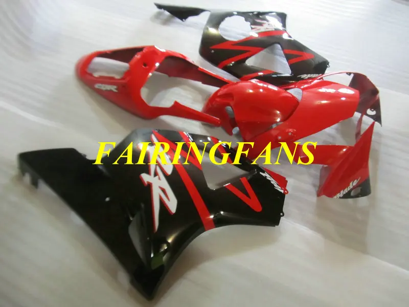 Инжекторный комплект для HONDA CBR900RR 954 02 03 CBR 900 RR CBR 900 RR CBR 900 2002 2003 красно-черные Обтекатели Кузов+ подарки HK10