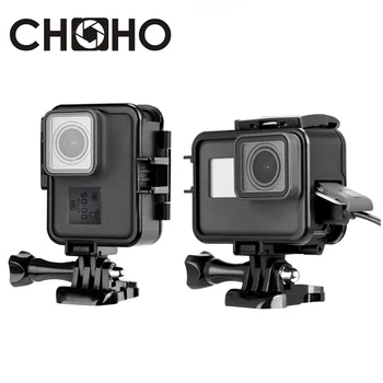 

For Gopro Frame Case Shell Protector Housing vertical 90 Degree + Long Screw For Go Pro Hero 5 6 7 Black New Accessories
