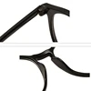 Black Frame Round Myopia Glasses Finished Women Men Blue Light Blocking Short-sight Eyewear Diopter 0 -1.0 -1.5 -2.0 To -6.0 2