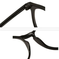 Black Frame Round Myopia Glasses Finished Women Men Blue Light Blocking Short-sight Eyewear Diopter 0 -1.0 -1.5 -2.0 To -6.0 2