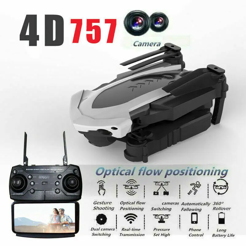2,4 ГГц Дрон x pro селфи wifi FPV с 1080P HD камерой складной RC Квадрокоптер подарок