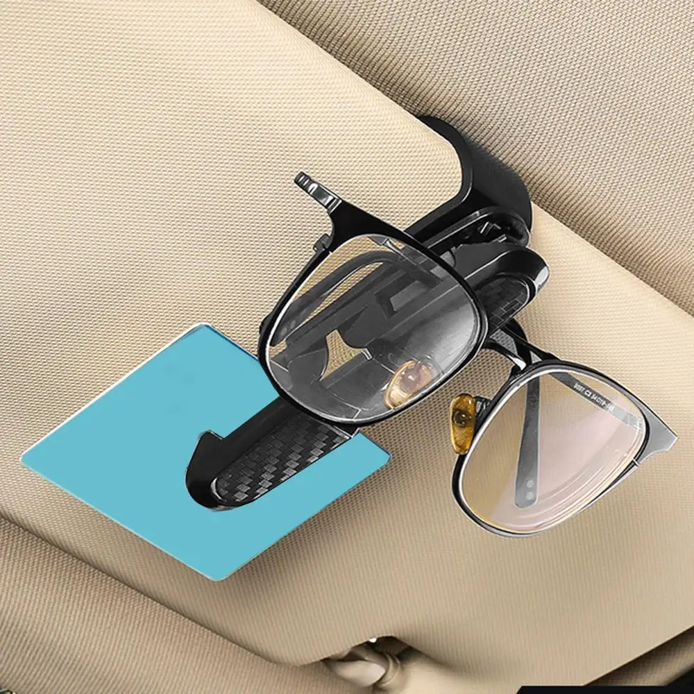 Автомобильный Салон солнцезащитный козырек очечник квитанция карта зажим держатель для хранения интерьерные аксессуары
