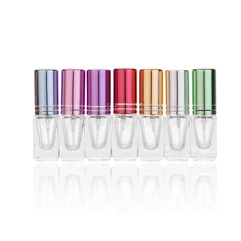 

1 Pcs High Quality Color Mini Perfume Spray Bottle Glass Spray Atomizer Travel Cosmetic Container Empty Refillable Bottles