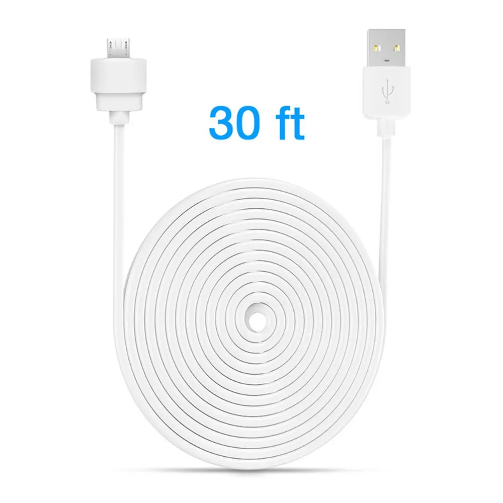 HOLACA 30ft / 9m Power Extension USB Kabel für Blink Mini, Ladekabel  Comepatible mit Blink Mini Plug in Kamera Verlängerungskabel für den  Innenbereich (Blink Mini ist nicht im Lieferumfang enthalten) : :  Spielzeug