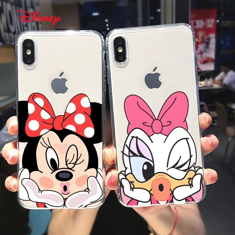 Mermaid Disney Princess Phone Case for Apple iPhone 14 13 12 11 Pro Max X XR XS 8 7 6 Transparent Silicone Shell Cover Fundas iphone 13 mini silicone case