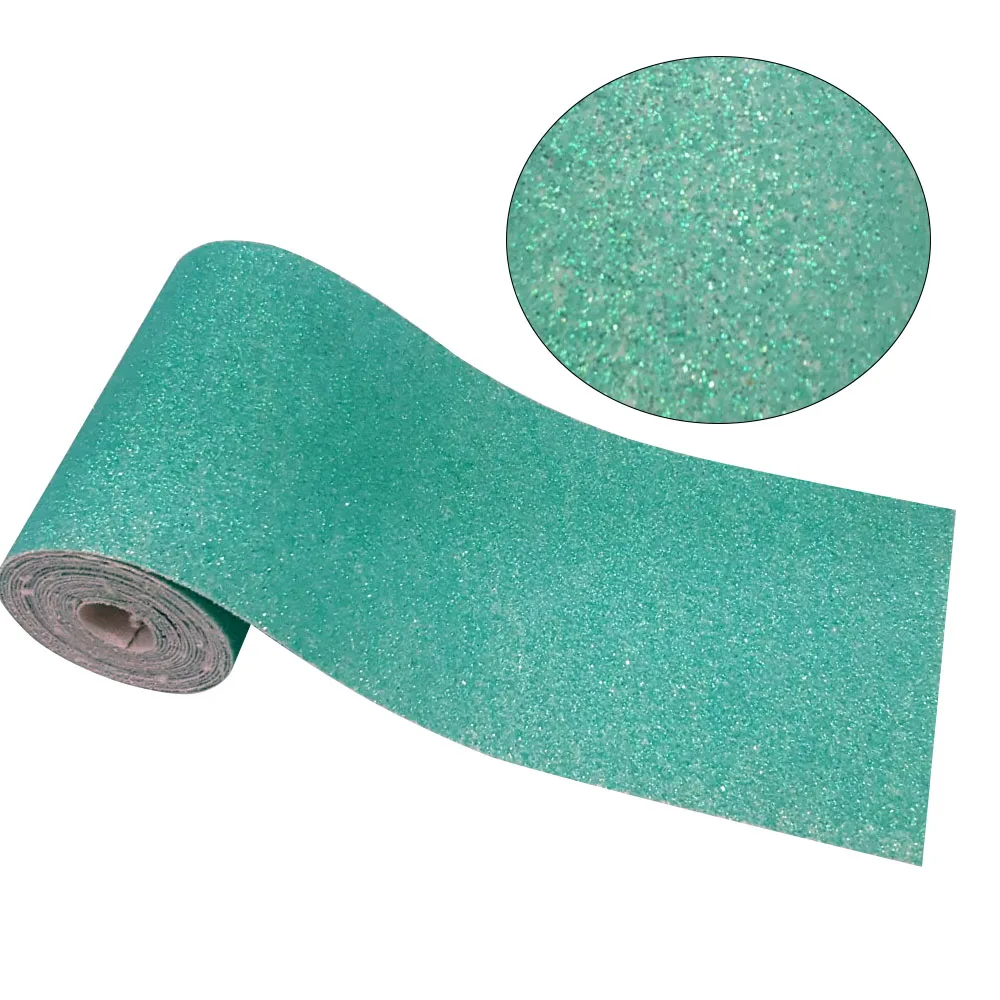 mint green Qibumy 75 мм Блестящая лента для рукоделия лента с блестками бант подарочная упаковка аксессуары Свадебная вечеринка Декор ручной работы подарочная лента - Цвет: mint green