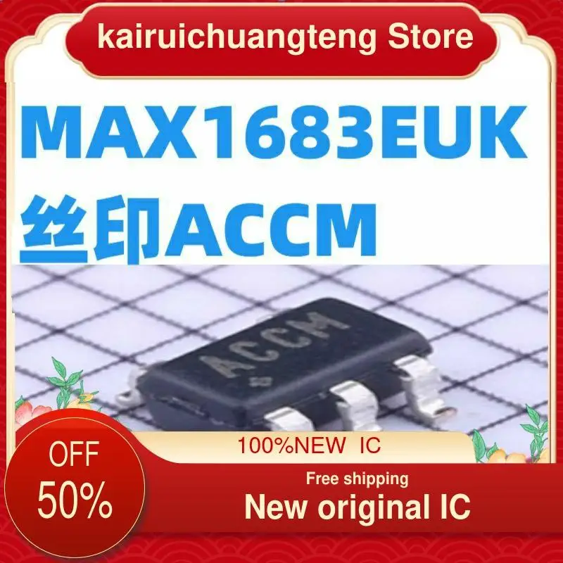 

10PCS MAX1683EUK+T MAX1683EUK SOT23-6 ACCM New original IC