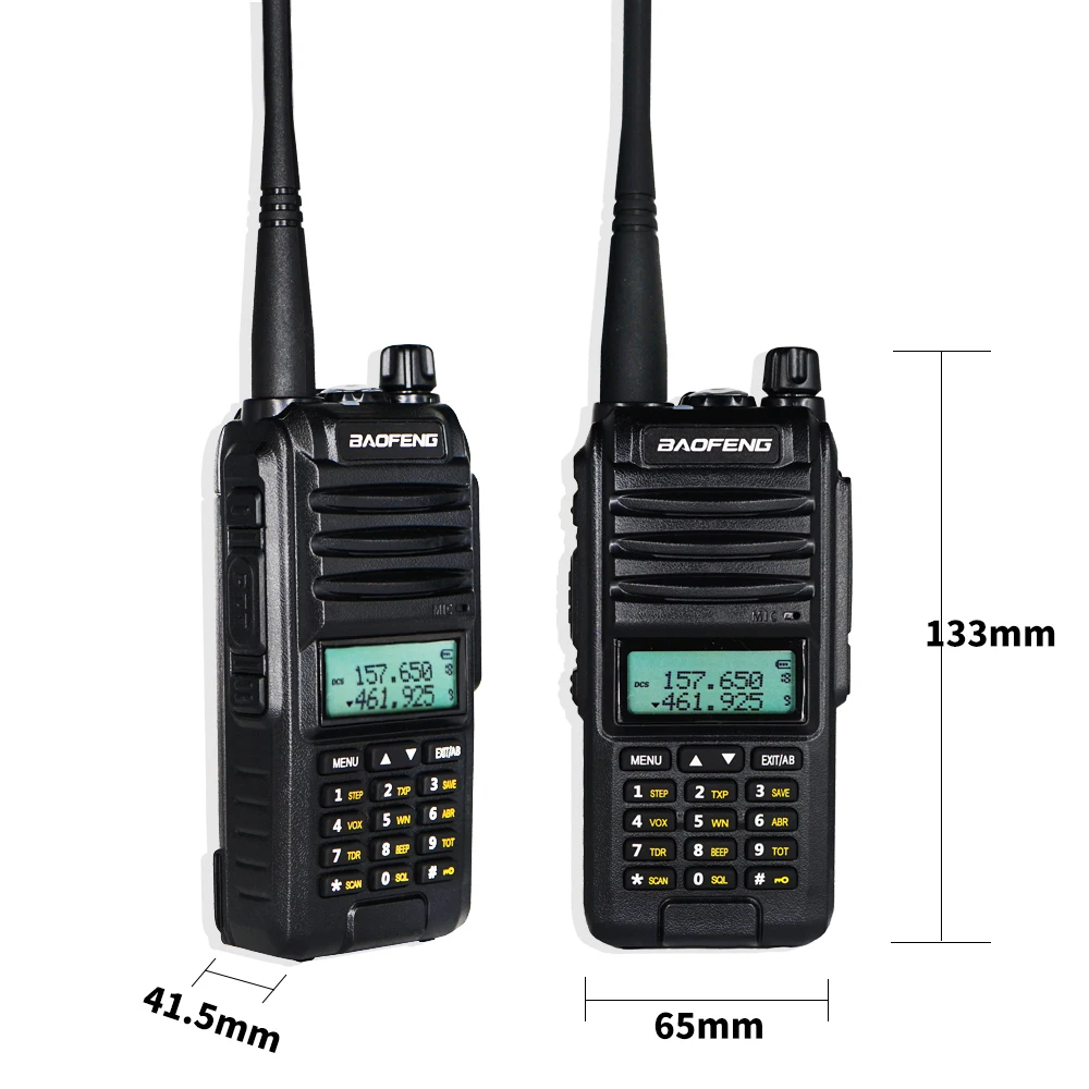 2020 BaoFeng A58S трехдиапазонный 8 Вт рация 3800 мАч портативный CB Ham радио 10 км fm