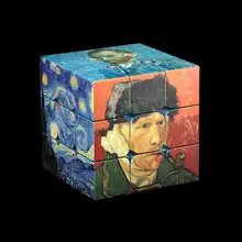 Горячая Распродажа, рождественский подарок, 3x3x3, волшебный куб, УФ-принт, фотокуб, заказной коллекционный куб для детей, детские игры-головоломки, подарок