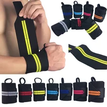 Спортивный браслет на запястье полосатый баскетбол Йога тренажерный зал поддерживает Браслет дышащий 1 шт