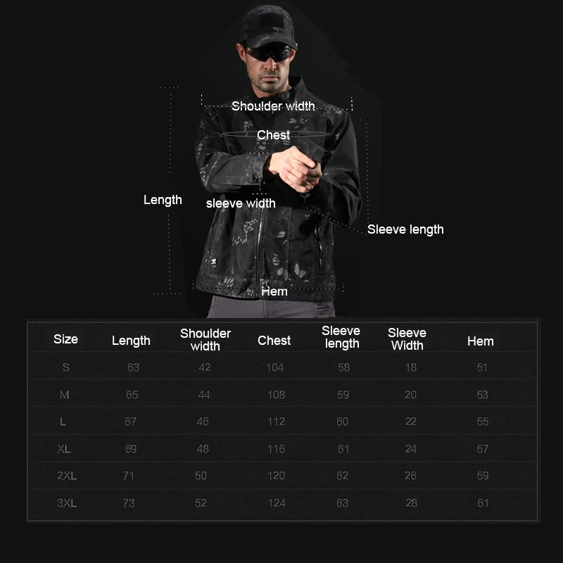 Камуфляж водонепроницаемый ветрозащитный армейский Военный Тактический пальто дождевик для походов спорта рыбалки охоты Мужская спортивная куртка