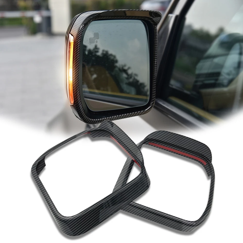 

Car Rearview Mirror Rain Water Rainproof Eyebrow Cover Side Shield For land rover defend 2020 2021 2022