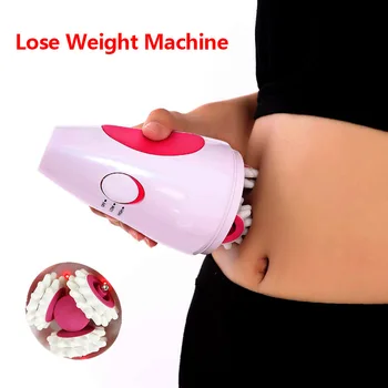 

Massage Lose Weight Machine 3D Electric Beauty Face Body Slim Device Heat Therapy Fat Burning Anti Cellulite Roller Massager