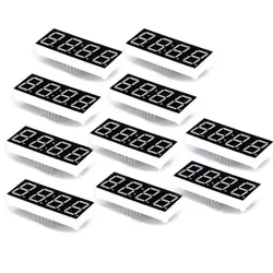 Display led 0,56 polegadas, tubo digital de cátodo/ânodo, 7 segmentos 0.56 polegadas, quatro bits