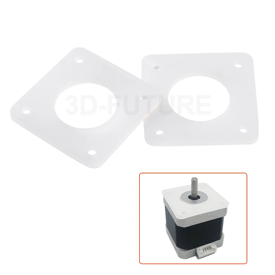 1Pcs  Nema 17 42 Stepper Damper Nema17 Stepper Motor Damper Cork Gasket Rubber Reprap Isolator 42 Motor Absorber For 3D Printer