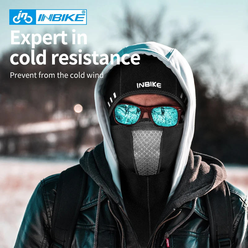 Теплая Зимняя Маска для лица, теплые флисовые лыжные головные уборы, Спортивная тренировочная маска на половину лица, маска для шеи, теплая маска для сноуборда, велосипедная шапка для горного велосипеда
