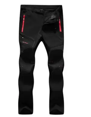 Лыжные брюки для сноуборда, зимние ветрозащитные брюки для мужчин и женщин, водонепроницаемые ветрозащитные теплые треккинговые лыжные штаны для велоспорта - Цвет: 1