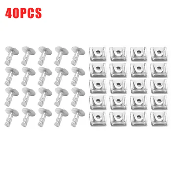 

Kit Shield Clips Screw Car Engine Underbody Shield Clips Useful Hot Sale