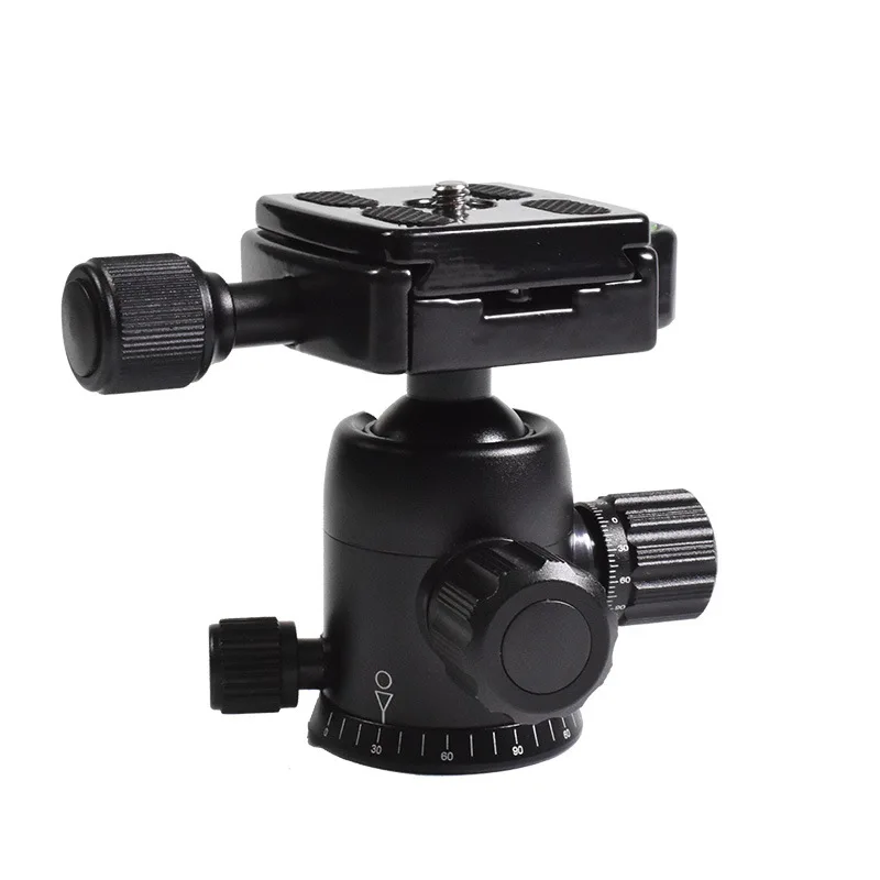 

Tripod PTZ 360-Degree Measuring Ball Type Cradle Head Rotating Ball Camera Pan & Tilt Profession Slideway Cradle Head