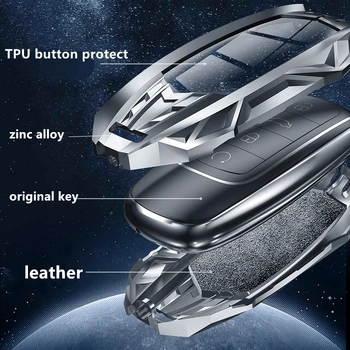 Portachiavi per auto custodia per Chery Tiggo 8 Arrizo 5 PRO GX 5x EQ7 Chery Tiggo 7Pro 2020 2021 accessori portachiavi intelligenti - Portachiavi per auto custodia per Chery Tiggo 8 Arrizo 5 PRO GX 5x EQ7 Chery