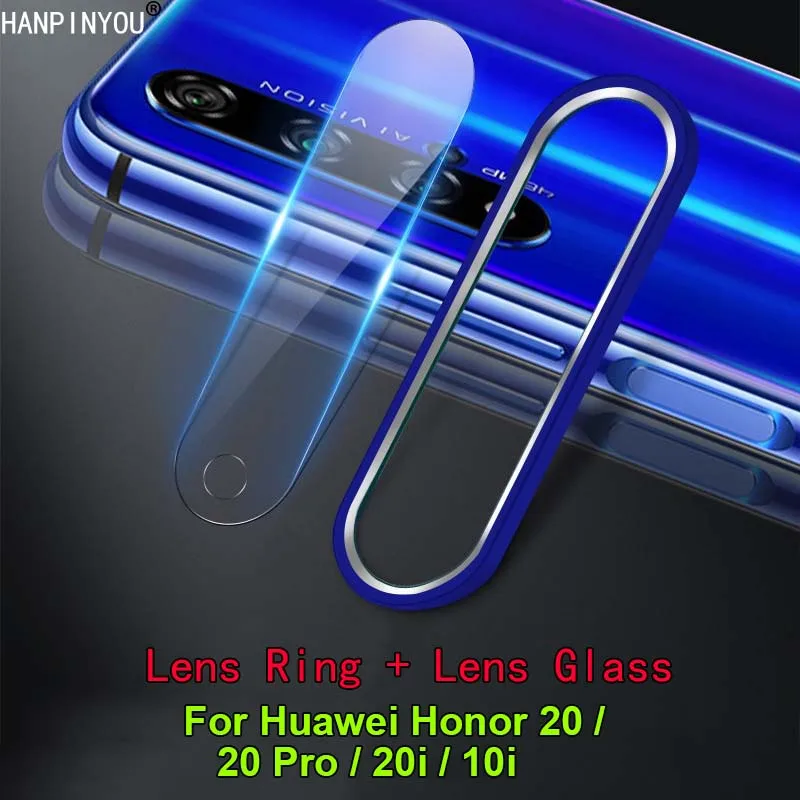1 комплект для Huawei Honor 20/20 Pro 20i Роскошный металлический чехол бампер с кольцом