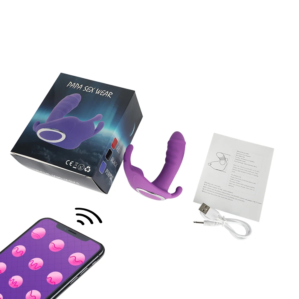 Vibrateur Papillon Portable Télécommandé Pour Couples Orgasm_voghion.com