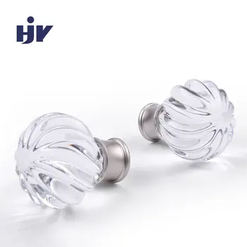 

Crystal Furniture Handles Clear Glass Knobs Cupboard Drawer Pull Kitchen Cabinet Door Wardrobe Handles Furniture Hardware