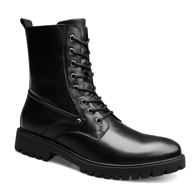 

Winter New US Military Leather Boots for Men Combat Bot Infantry Tactical Boots Askeri Bot Army Bots Army Shoes Erkek Ayakkabi