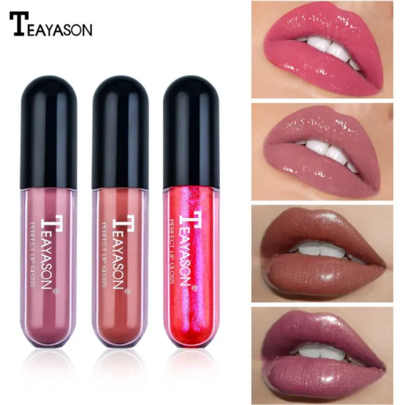 

Moisturizing Mirror Lip Glaze Waterproof Non-stick Cup Lip Gloss Long Lasting Lips Makeup