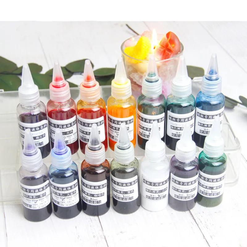 

Candle liquid dye 10 ml*9 pcs