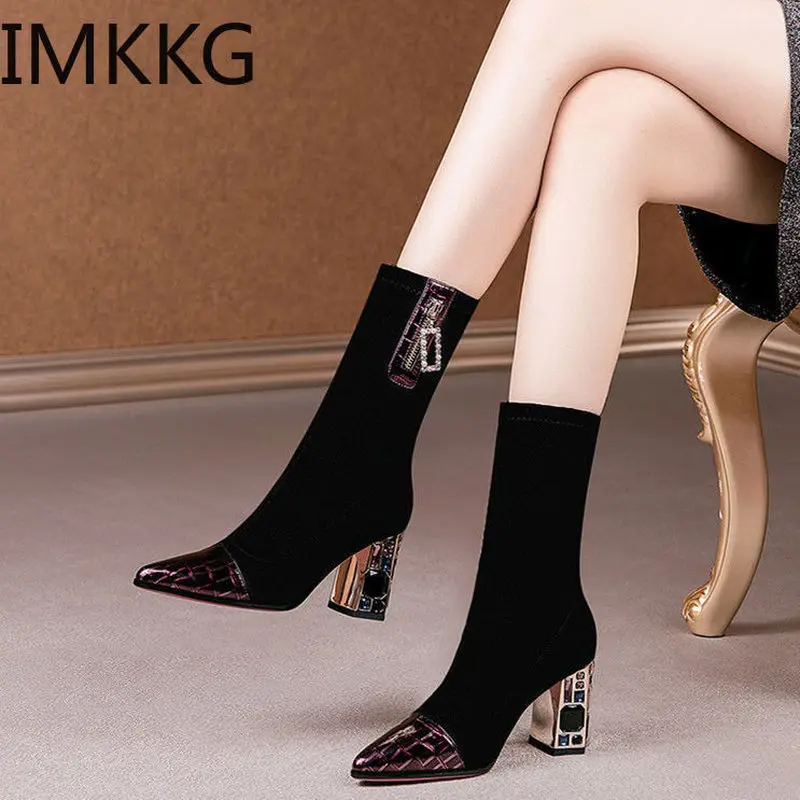 Lo mejor hispanitas-botas de mujer 2022 - Aliexpress