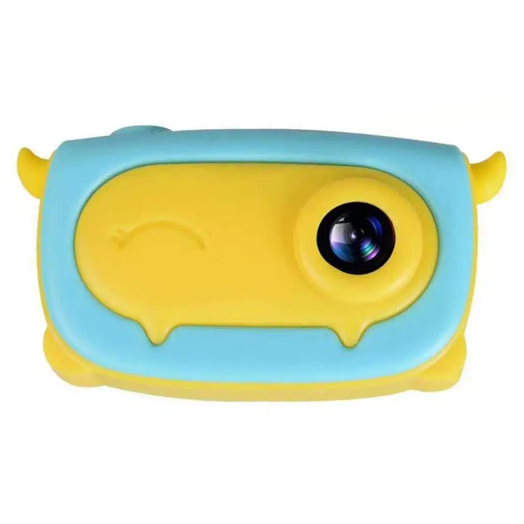 Креативная детская мини-камера высокой четкости 64GB 1080x720 P, обучающая USB 800 W, синие/розовые игрушки