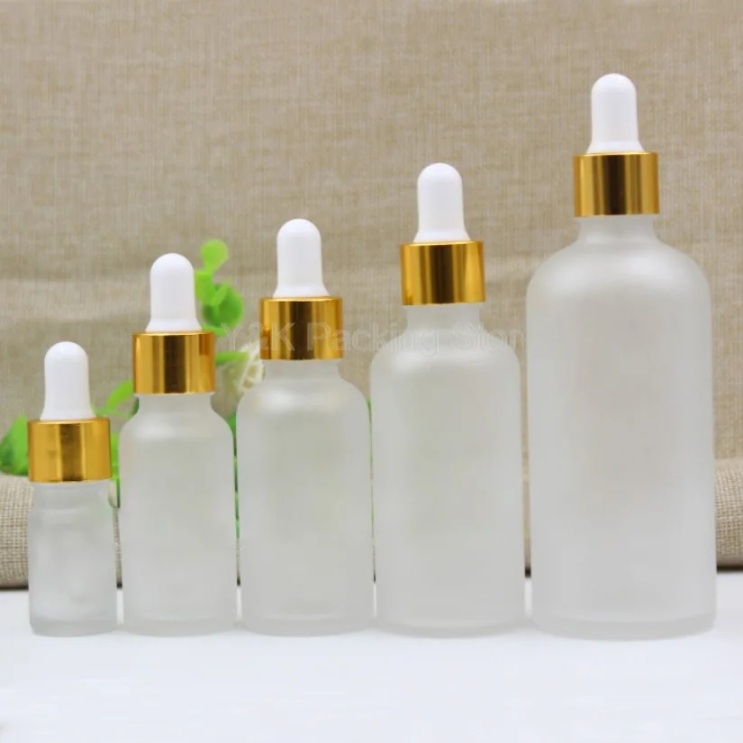 Download 10ml 15ml 30ml 50ml 100ml Frosted Clear Glass Dropper Bottle Empty Essential Oil Vials Bright Gold Collar White Rubber Refillable Bottles Aliexpress Yellowimages Mockups