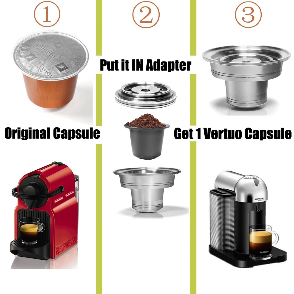 Capsule Adapter For Nespresso Original Capsules Convert To ...