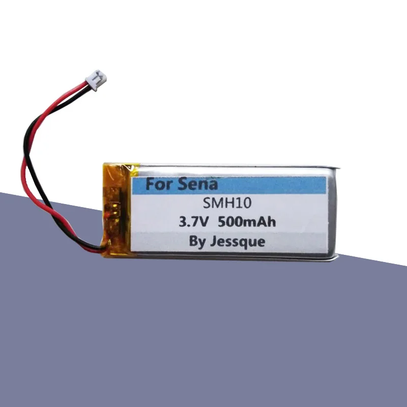 Bateria para Sena Fone de Ouvido Genuíno Acumulador Batterij Akku 500mah Smh5 Slh10 - Image 2