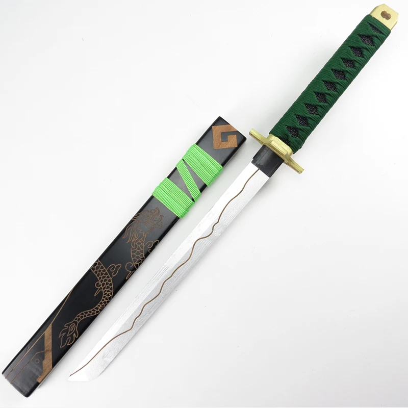 OW Shimada Genji деревянный меч оружие реквизит для аниме шоу и рождественские новогодние вечерние