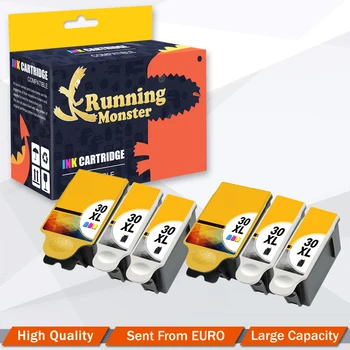 

6pcs Compatible For Kodak 30 Ink Cartridge 30XLFor KD30 Printers ESP 1.2 ESP 3.2 ESP 3.2S ESP C110 ESP C100 Office 2150 2170